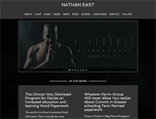 Tablet Screenshot of nathaneast.com